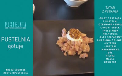 PUSTELNIA gotuje – tatar z&nbsp;pstrąga