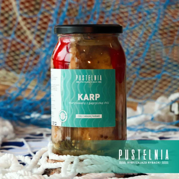 karp marynowany z papryczka chili Pustelnia