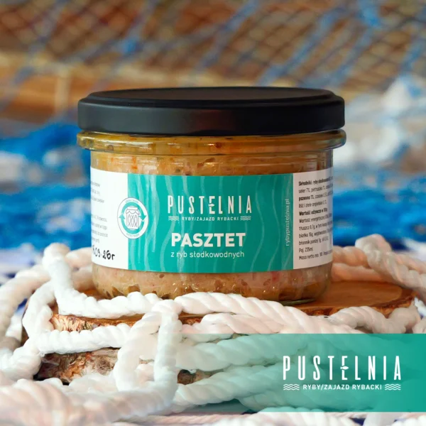 pasztet z ryb słodkowodnych Pustelnia
