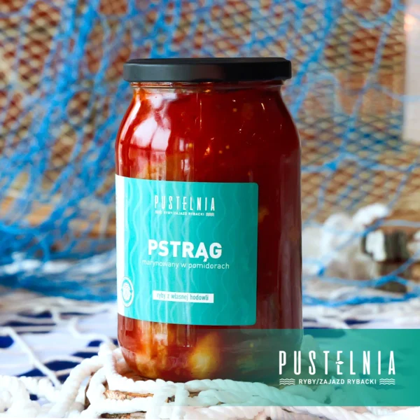 pstrąg w pomidorach Pustelnia