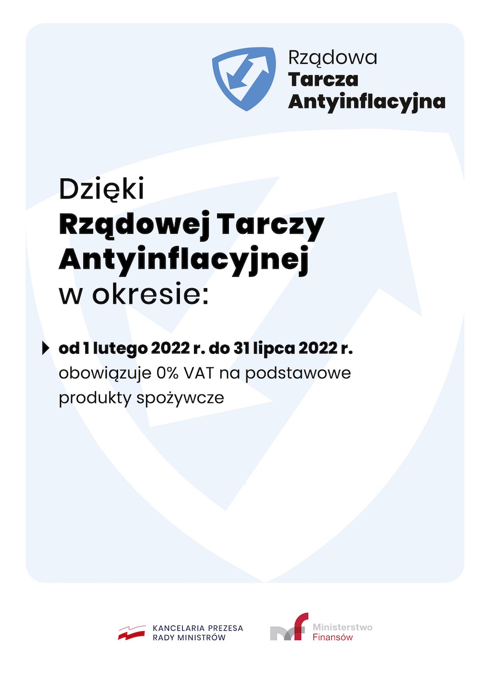 informacja o&nbsp;tarczy antyinflacyjnej
