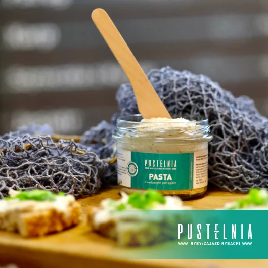 pasta z wędzonym pstrągiem Pustelnia