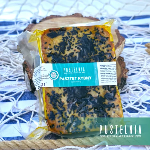 pasztet z ryb z żurawiną Pustelnia