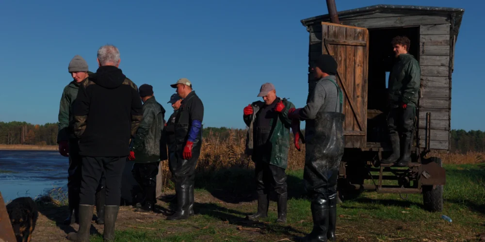 odłowy ryb w Pustelni