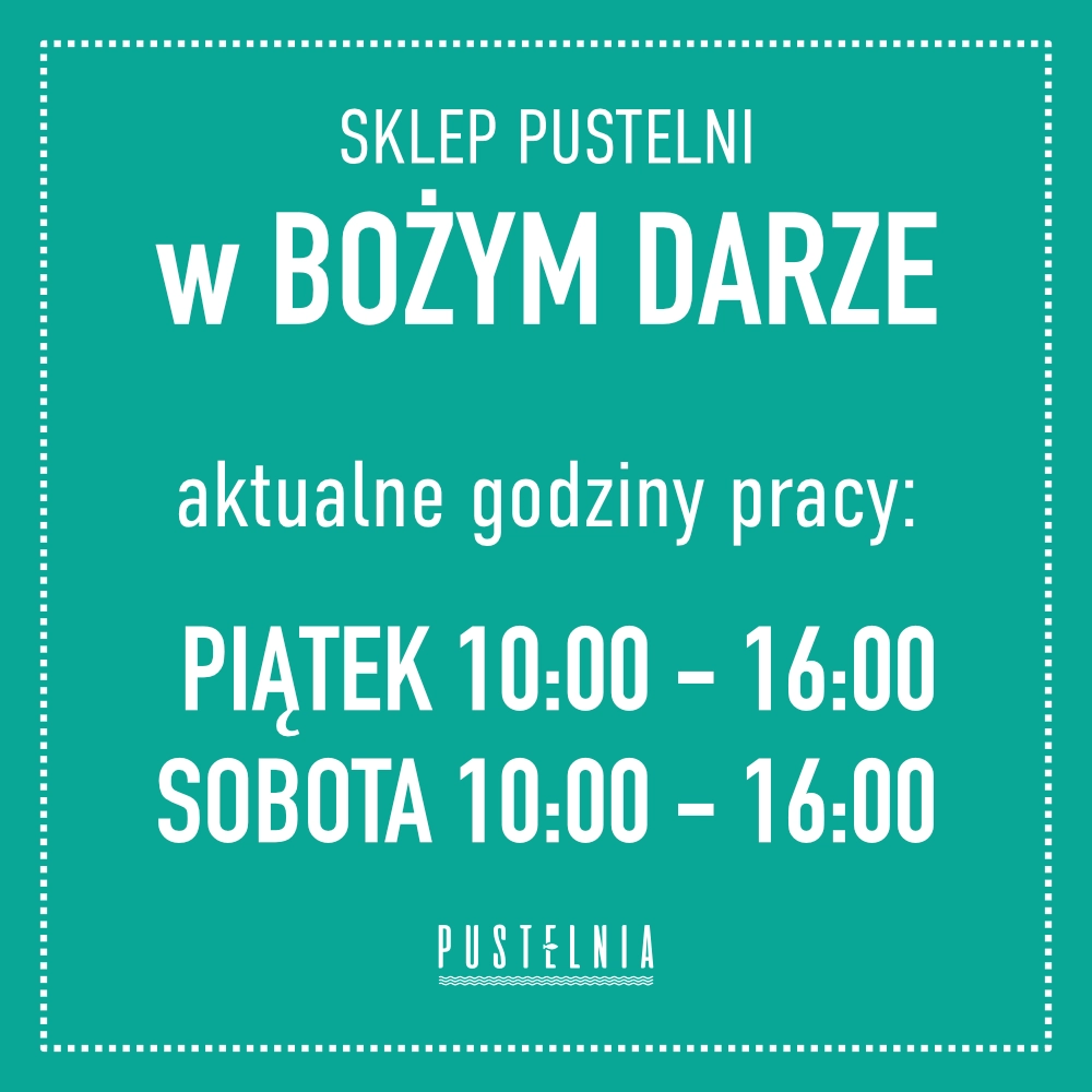 OGŁOSZENIE BOZY DAR GODZINY PRACY