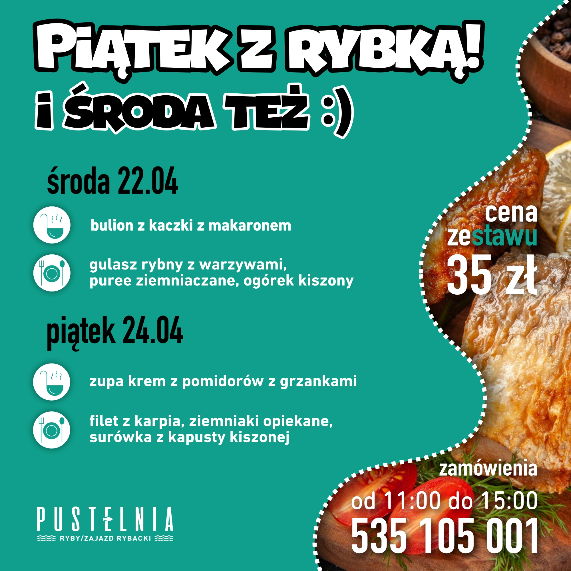menu dowozy pustelnia