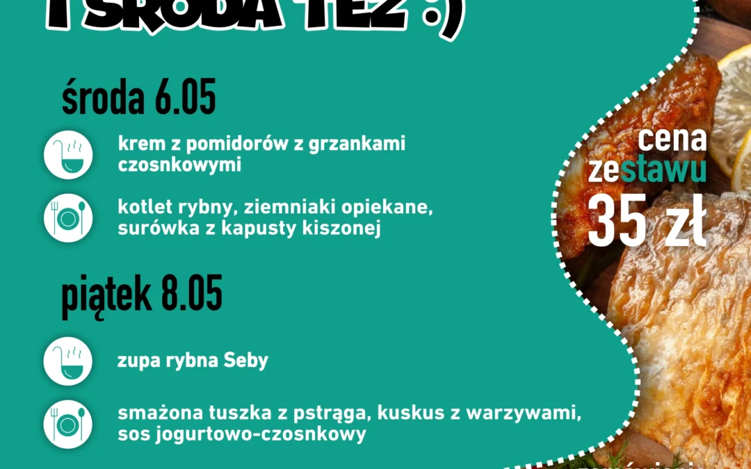 Menu dowozy 6 i 8 maja